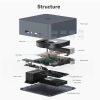 Máy Tính Mini Pc Beelink Eqi12 Intel I7 12650h(ram 24gb, Ssd 0gb) 10