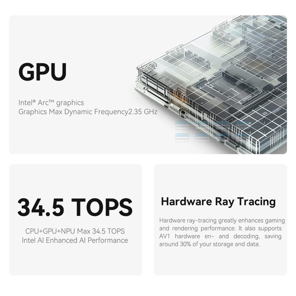 Máy Tính Mini Pc Beelink Gti14 Ultra 185h Ai Pc (ram 32gb, Ssd 1tb) 10