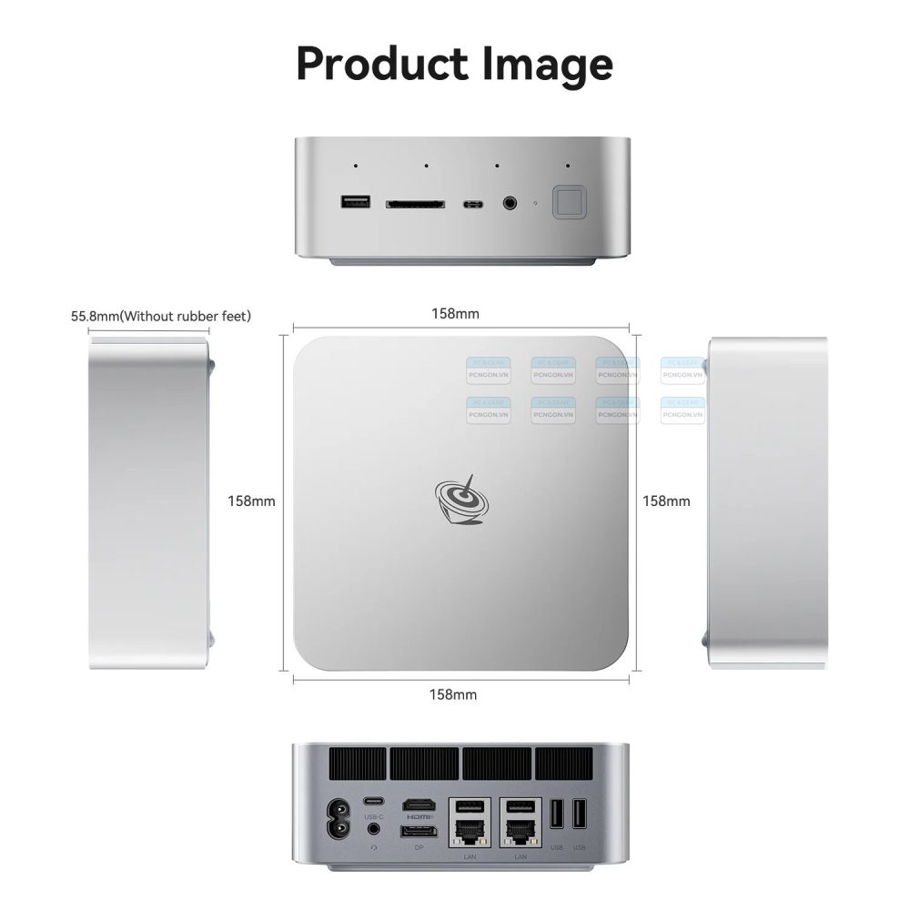 Máy Tính Mini Pc Beelink Gti14 Ultra 185h Ai Pc (ram 32gb, Ssd 1tb) 4