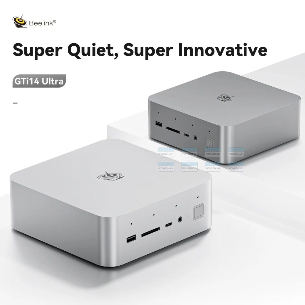 Máy Tính Mini Pc Beelink Gti14 Ultra 7 155h Ai Pc (ram 32gb, Ssd 1tb) 14