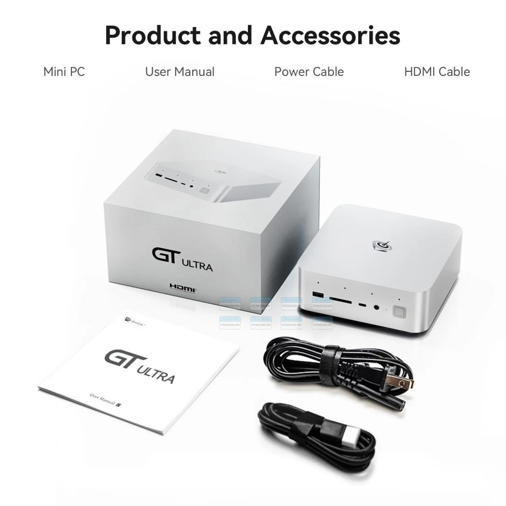 Máy Tính Mini Pc Beelink Gti14 Ultra 7 155h Ai Pc (ram 32gb, Ssd 1tb) 3