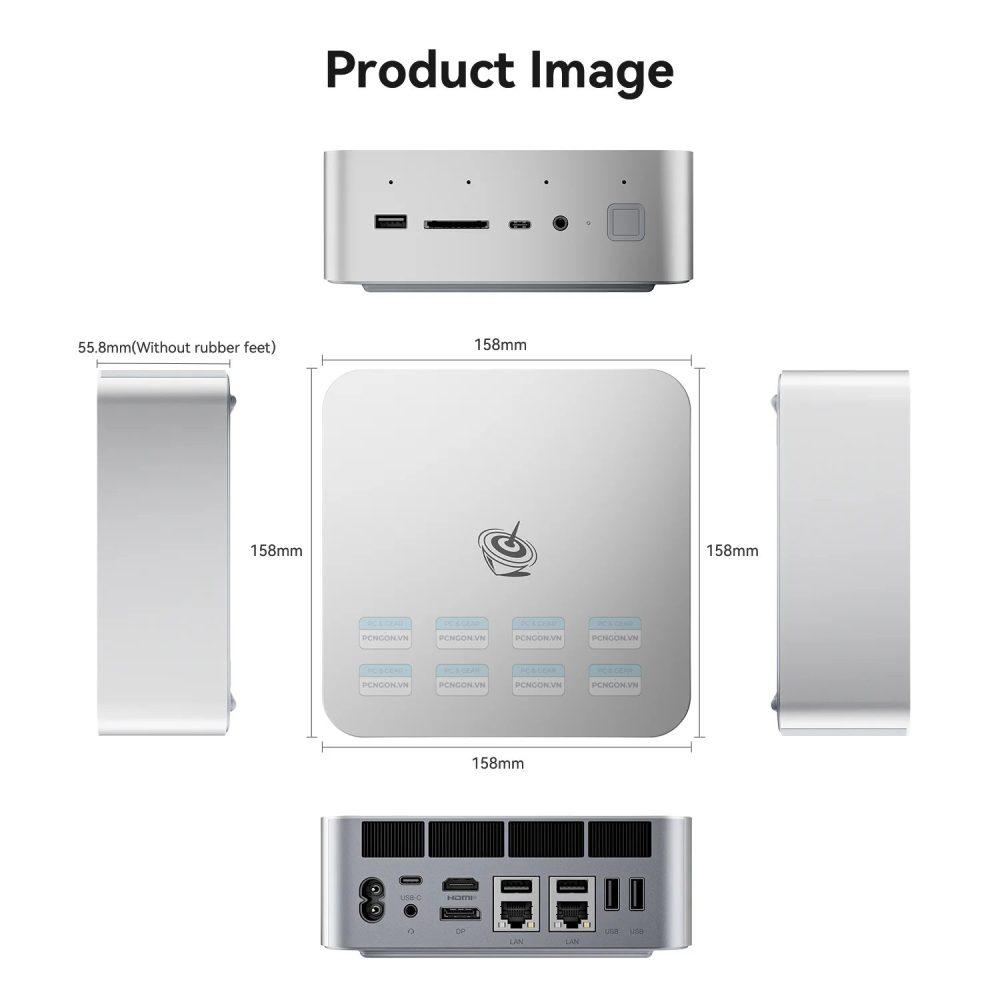 Máy Tính Mini Pc Beelink Gti14 Ultra 7 155h Ai Pc (ram 32gb, Ssd 1tb) 6