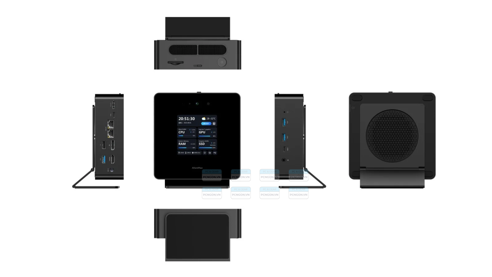 Máy Tính Mini Pc Minisforum Atomman X7 Ti (barebone) 1