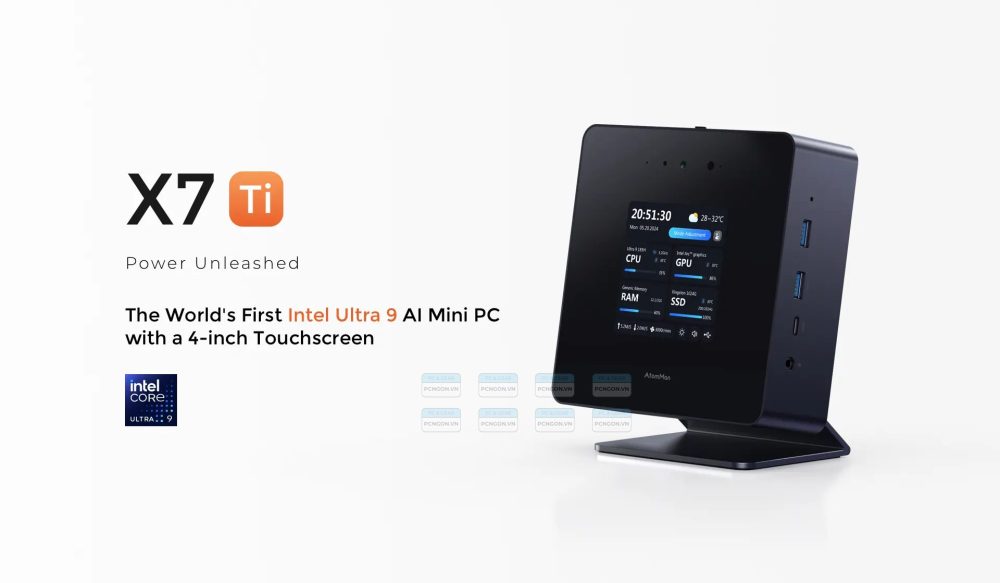 Máy Tính Mini Pc Minisforum Atomman X7 Ti (barebone) 5