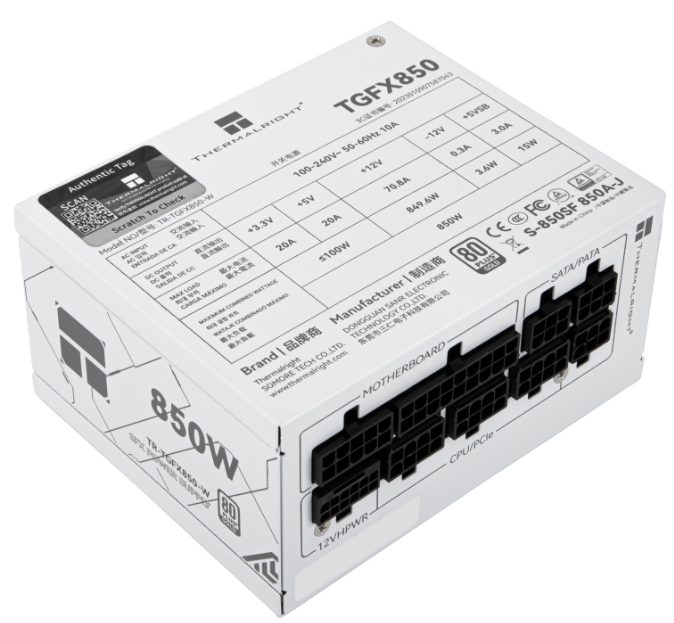 Nguồn Sfx Thermalright Tr-sgfx850 850w White 1