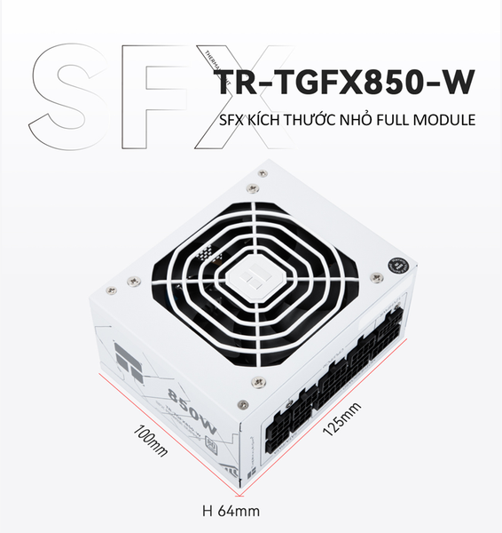 Nguồn Sfx Thermalright Tr-sgfx850 850w White 3
