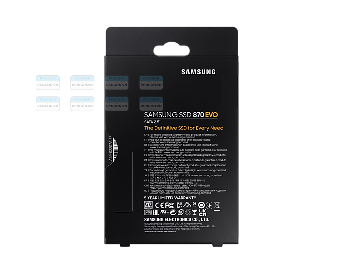 Ổ Cứng Ssd Samsung 870 Evo 1tb Sata 2.5 Inch (mz-77e1t0bw) 5