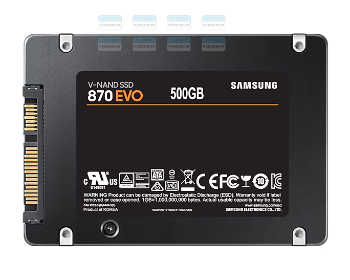 Ổ Cứng Ssd Samsung 870 Evo 500gb Sata 2.5 Inch (mz-77e500bw) 2
