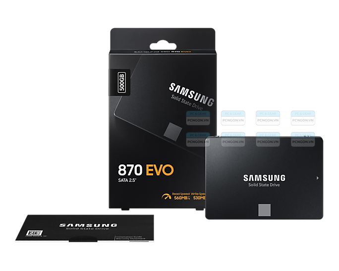 Ổ Cứng Ssd Samsung 870 Evo 500gb Sata 2.5 Inch (mz-77e500bw) 6