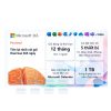 Phần Mềm Office Microsoft 365 Personal English Subscr 1yr Apac Em Medialess Emerging Market P10 (qq2-01896) 2