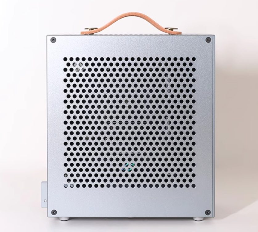Vỏ Case Máy Tính Mini Itx Bug D1 Dc-atx - Bạc 2