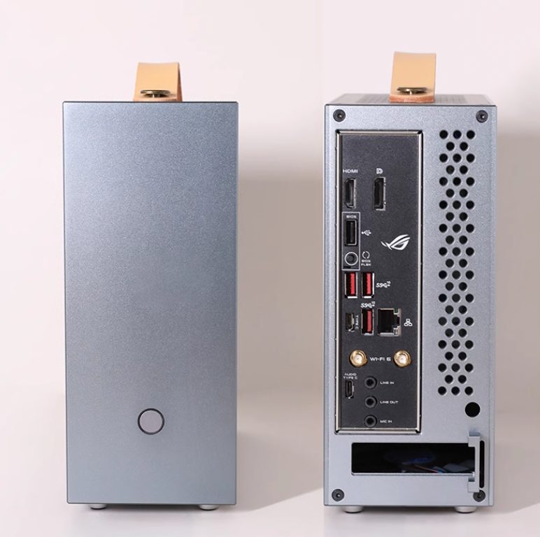 Vỏ Case Máy Tính Mini Itx Bug D1 Dc-atx - Bạc 3