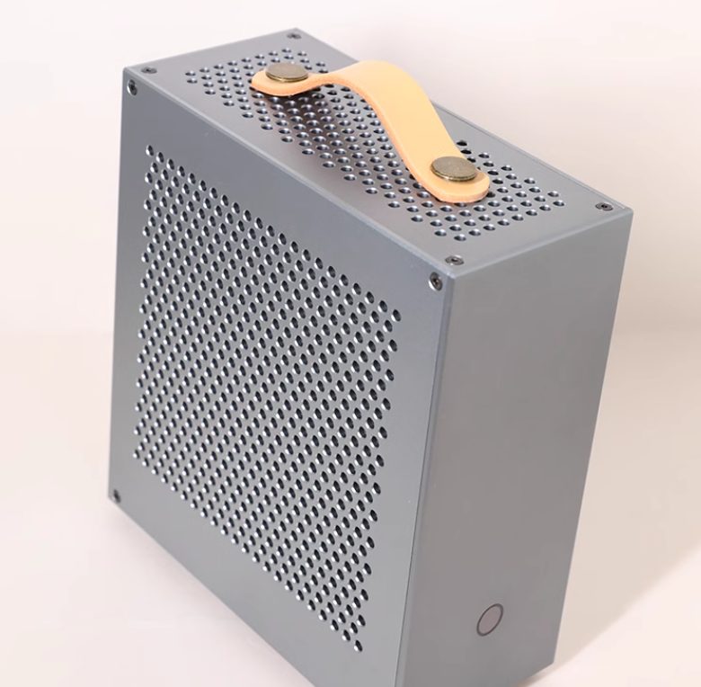Vỏ Case Máy Tính Mini Itx Bug D1 Dc-atx - Bạc 4