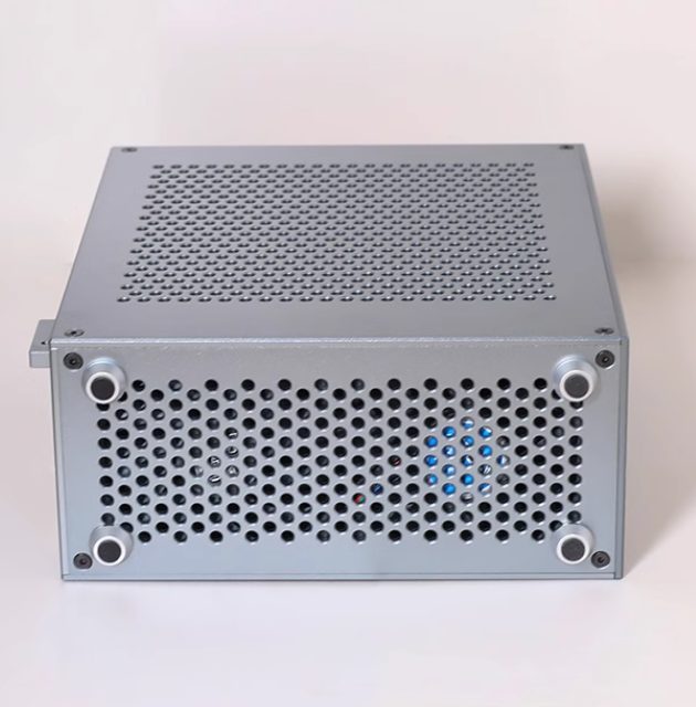 Vỏ Case Máy Tính Mini Itx Bug D1 Dc-atx - Bạc 6