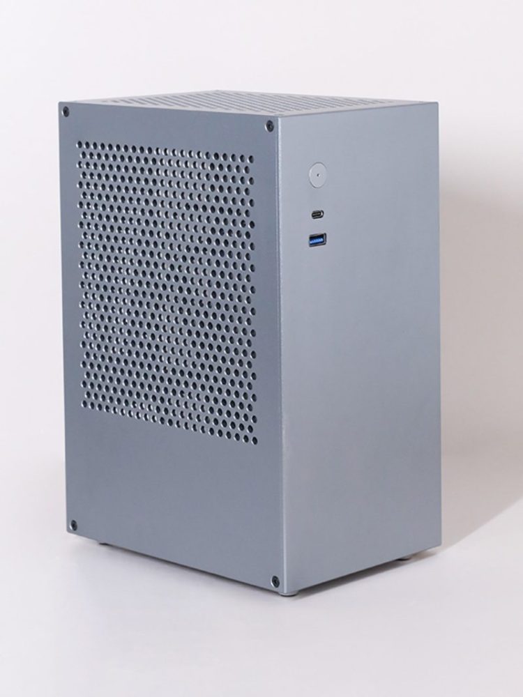 Vỏ Case Máy Tính Mini Itx Bug S1 - Bạc 1