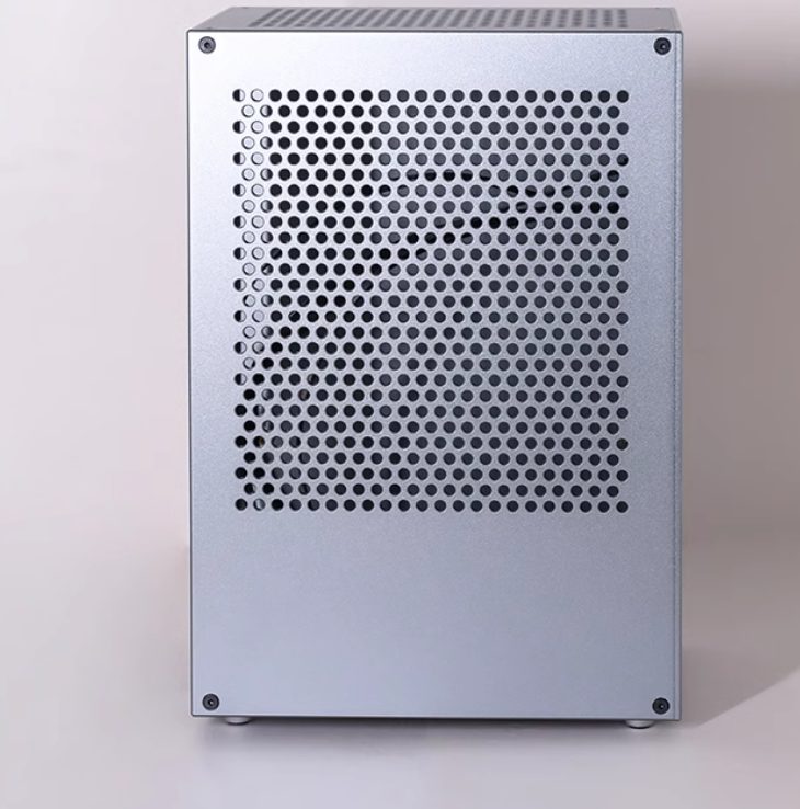Vỏ Case Máy Tính Mini Itx Bug S1 - Bạc 6