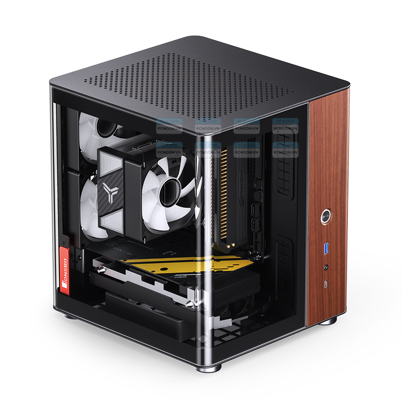 Vỏ Case Máy Tính Mini Itx Jonsbo Tk0 Black 3
