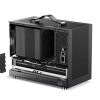 Vỏ Case Máy Tính Mini Itx Shiny Snake G300 - Đen 5