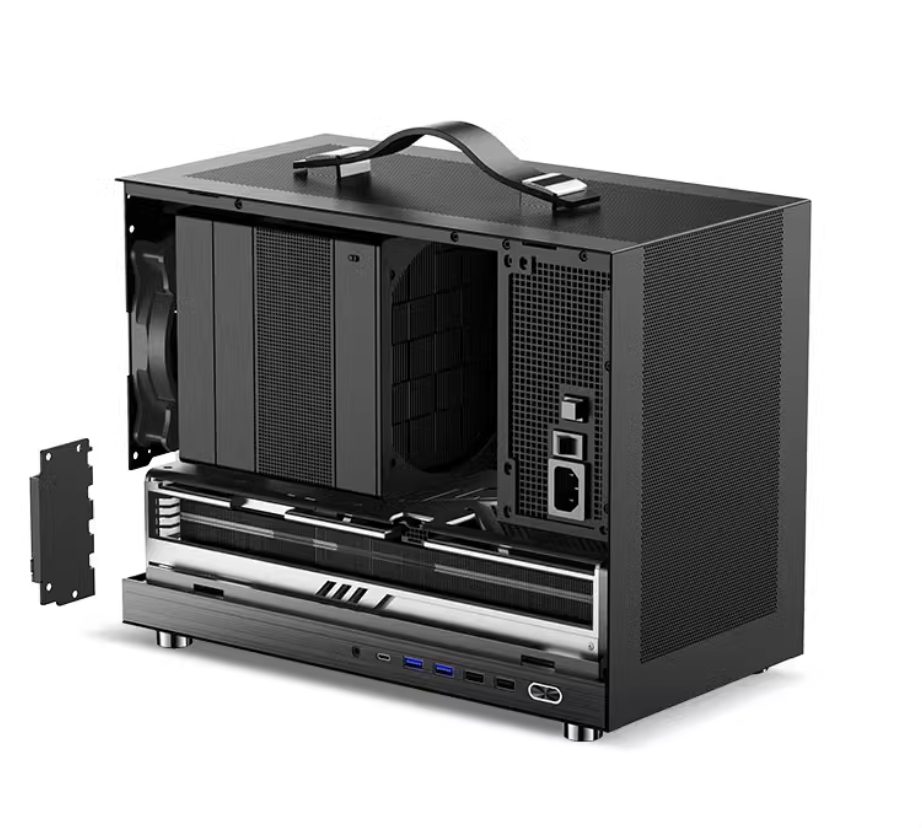 Vỏ Case Máy Tính Mini Itx Shiny Snake G300 - Đen 5