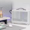 Vỏ Case Máy Tính Mini Itx Shiny Snake G300 - Đen 8