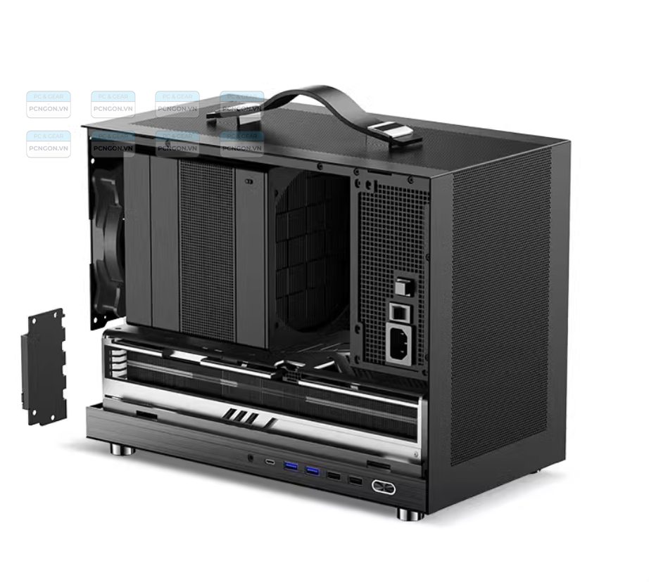 Vỏ Case Máy Tính Mini Itx Shiny Snake G300 - Trắng 7