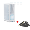 Vỏ Case Máy Tính Mini Itx Shiny Snake L300 Trắng (kèm Riser 4.0) 10