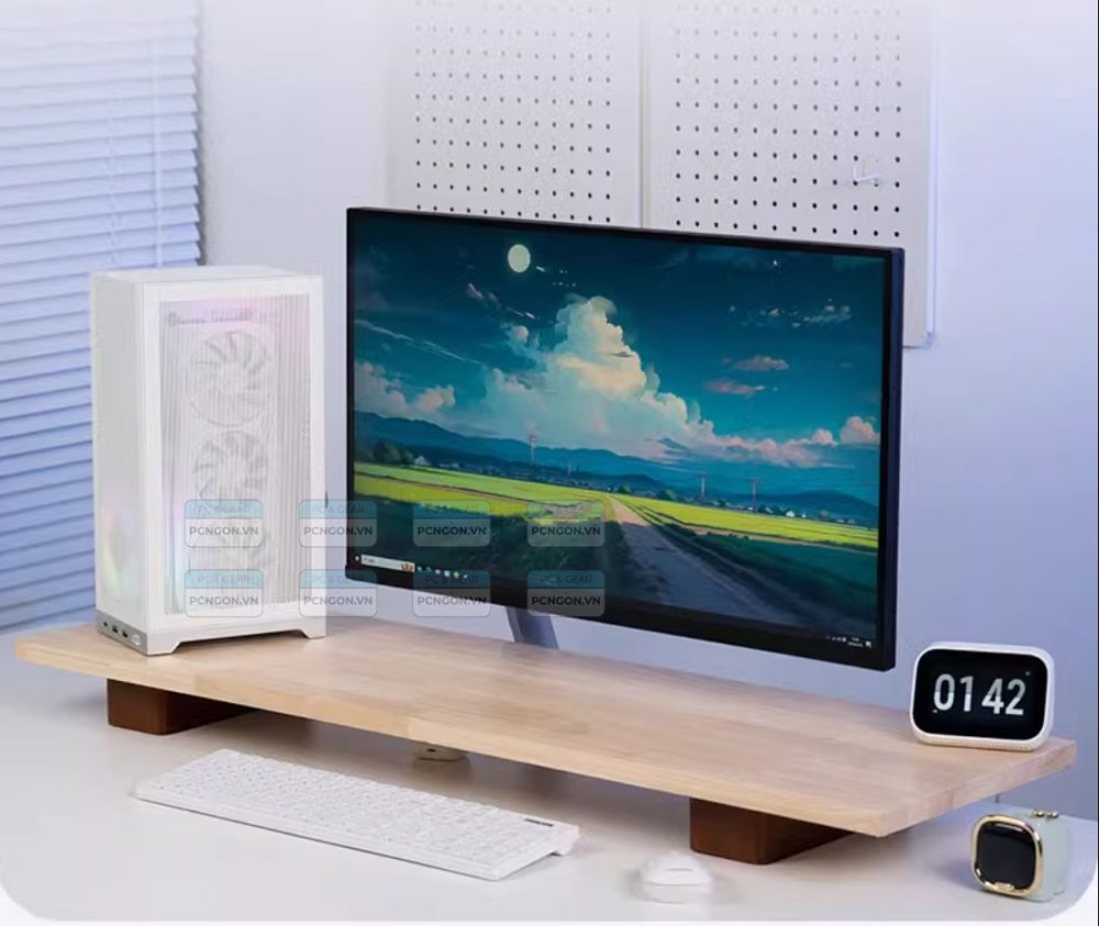 Vỏ Case Máy Tính Mini Itx Shiny Snake L300 Trắng (kèm Riser 4.0) 9