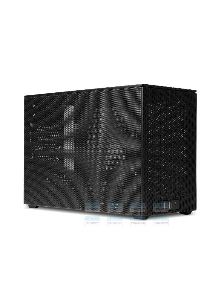 Vỏ Case Máy Tính Mini Itx Ssupd Meshroom D - Đen 1