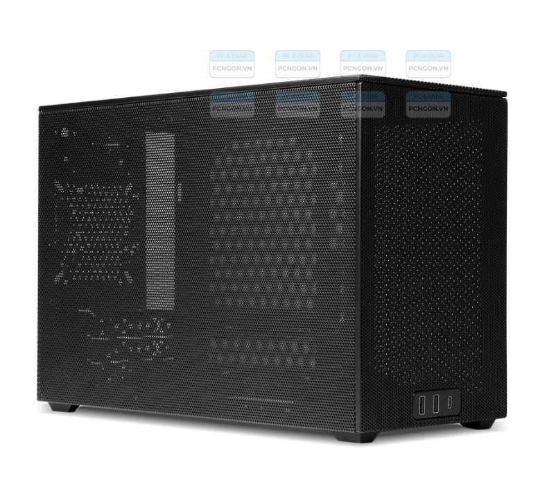 Vỏ Case Máy Tính Mini Itx Ssupd Meshroom D - Đen 12