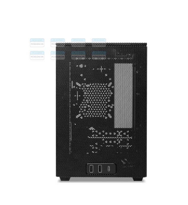 Vỏ Case Máy Tính Mini Itx Ssupd Meshroom D - Đen 2