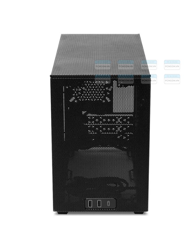 Vỏ Case Máy Tính Mini Itx Ssupd Meshroom D - Đen 3