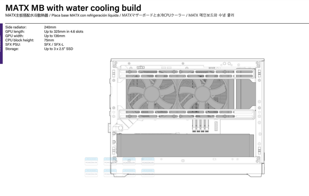 Vỏ Case Máy Tính Mini Itx Ssupd Meshroom D - Đen 5