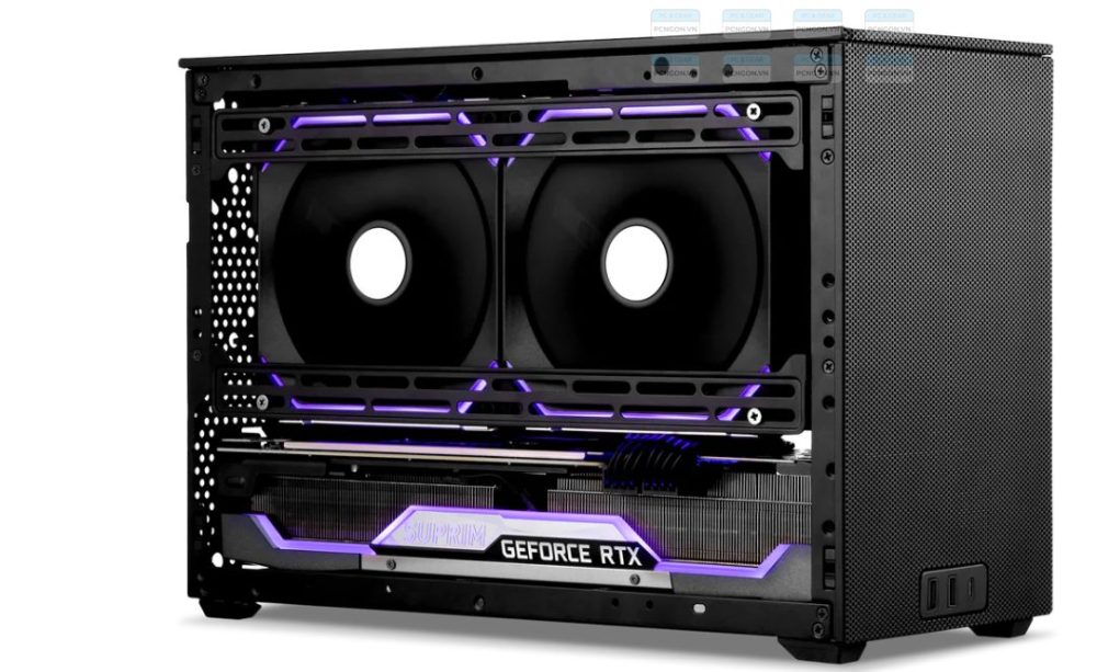 Vỏ Case Máy Tính Mini Itx Ssupd Meshroom D - Trắng 11