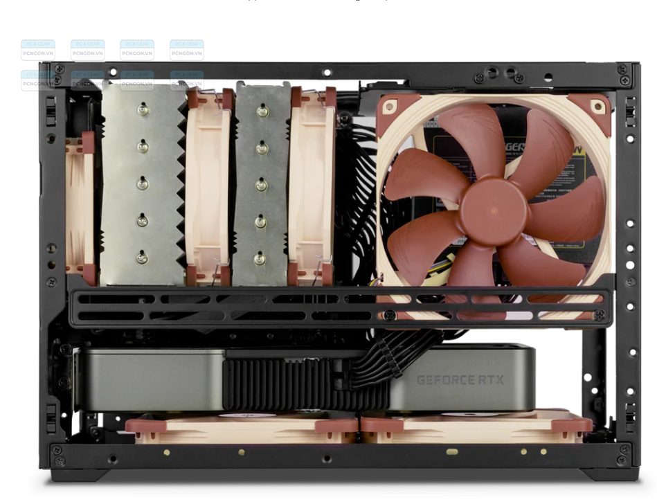 Vỏ Case Máy Tính Mini Itx Ssupd Meshroom D - Trắng 12