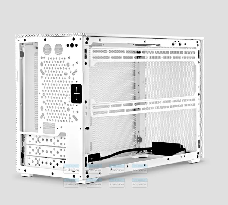 Vỏ Case Máy Tính Mini Itx Ssupd Meshroom D - Trắng 4
