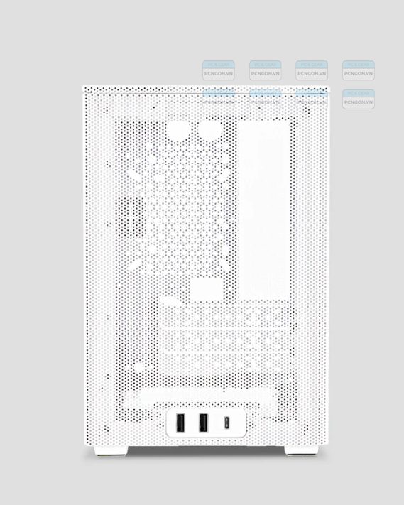 Vỏ Case Máy Tính Mini Itx Ssupd Meshroom D - Trắng 6