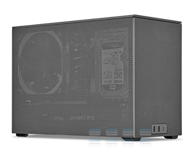 Vỏ Case Máy Tính Mini Itx Ssupd Meshroom D - Xám 10