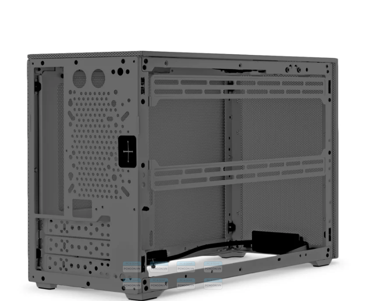 Vỏ Case Máy Tính Mini Itx Ssupd Meshroom D - Xám 3