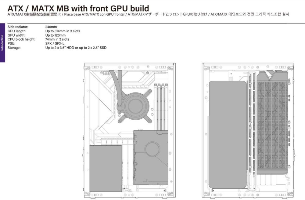 Vỏ Case Máy Tính Mini Itx Ssupd Meshroom S V2 - Đen 5