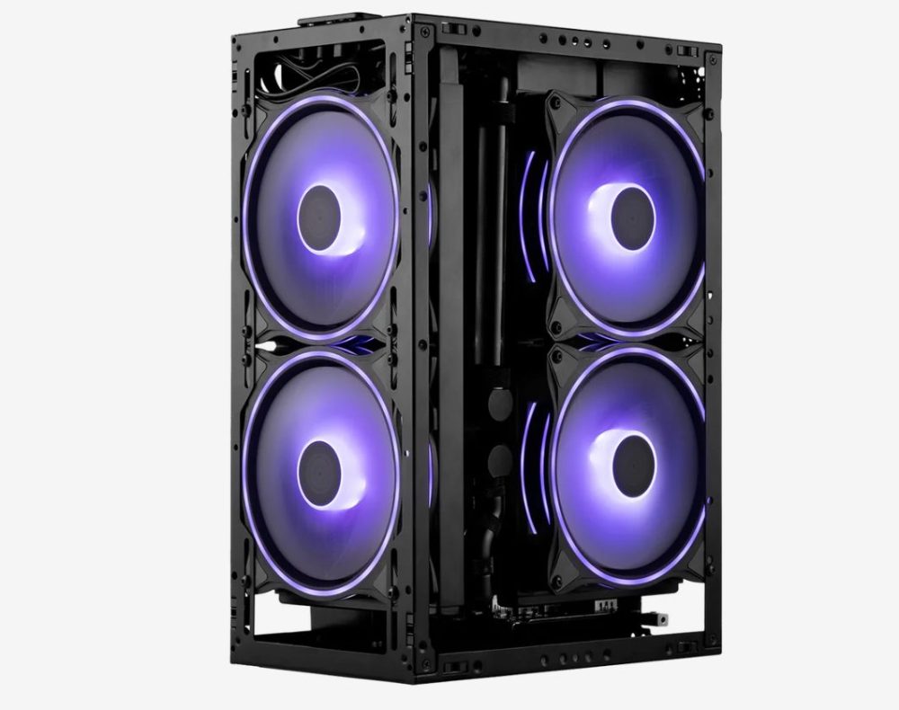 Vỏ Case Máy Tính Mini Itx Ssupd Meshroom S V2 - Đen 6