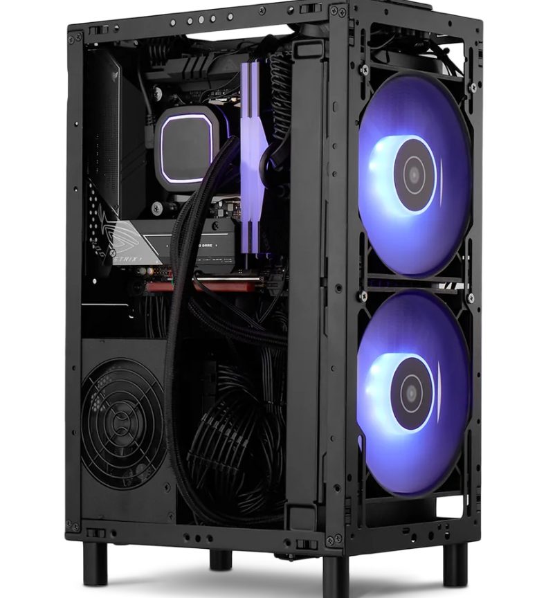 Vỏ Case Máy Tính Mini Itx Ssupd Meshroom S V2 - Xám 11