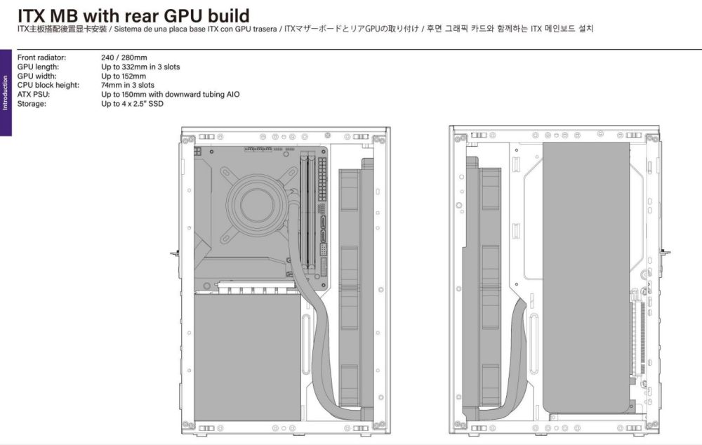Vỏ Case Máy Tính Mini Itx Ssupd Meshroom S V2 - Xám 8