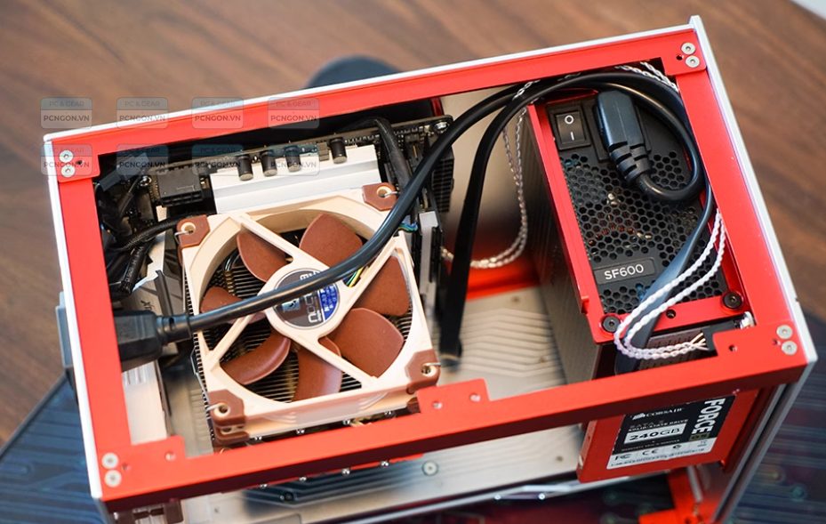 Vỏ Case Máy Tính Mini Itx Sunmilo C01s - Bạc 10