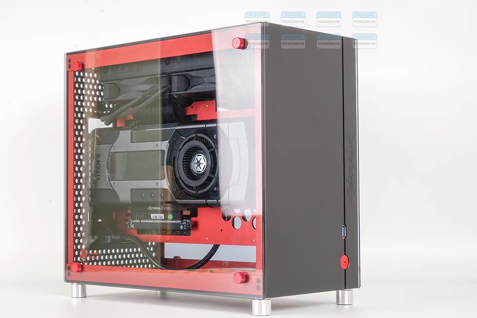 Vỏ Case Máy Tính Mini Itx Sunmilo M01 - Đen 1