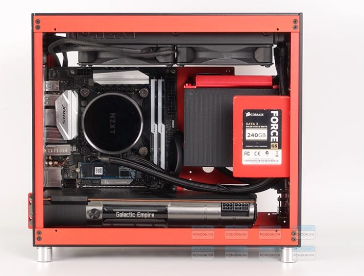 Vỏ Case Máy Tính Mini Itx Sunmilo M01 - Đen 2