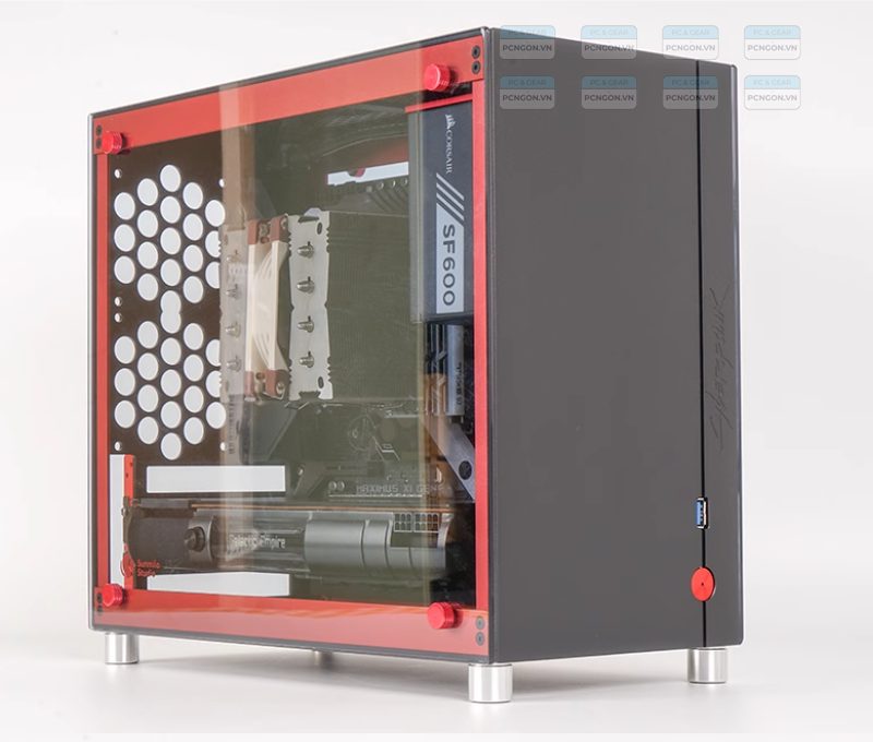 Vỏ Case Máy Tính Mini Itx Sunmilo M01 - Đen 5