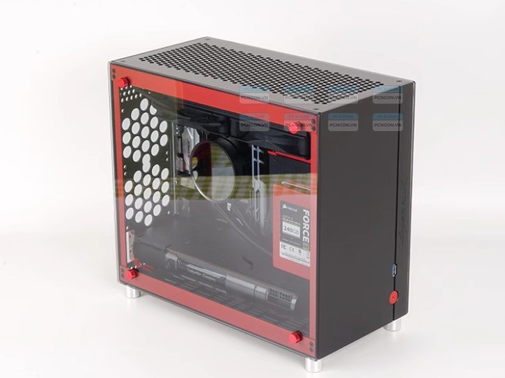 Vỏ Case Máy Tính Mini Itx Sunmilo M01 - Đen 6