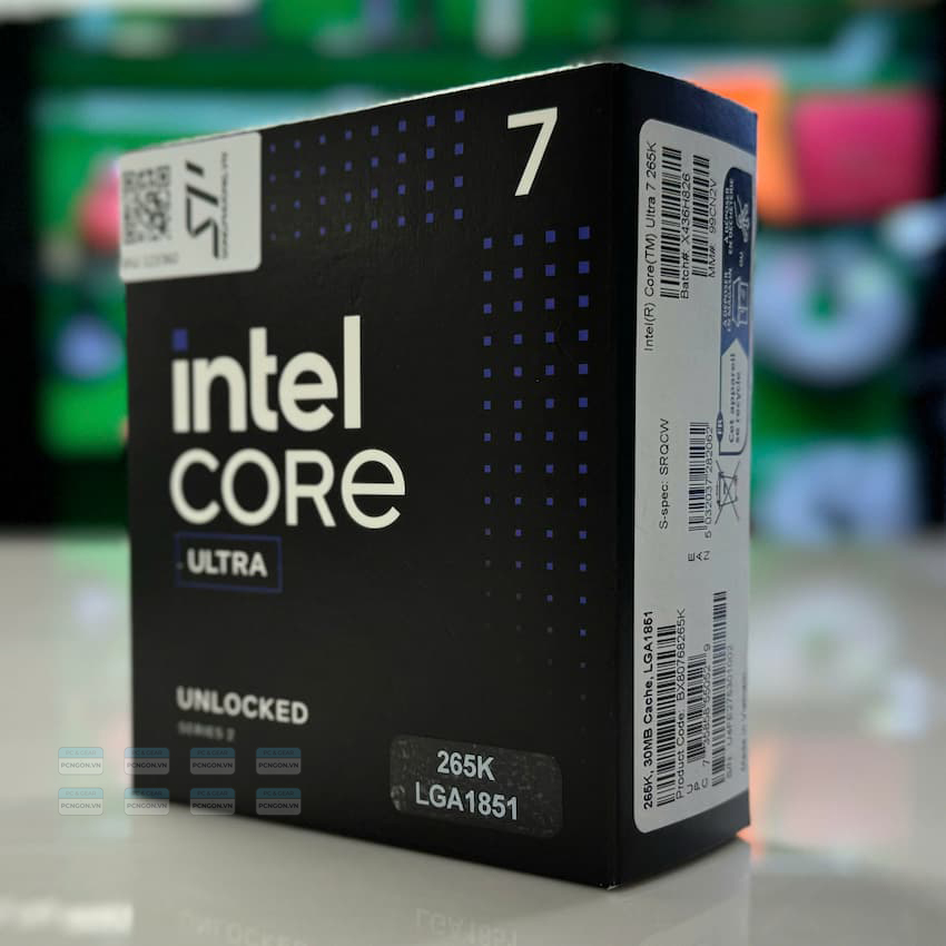 Cpu Intel Core Ultra 7 265k Chính Hãng (3.3ghz Turbo 5.5ghz, 20 Nhân 20 Luồng) 3