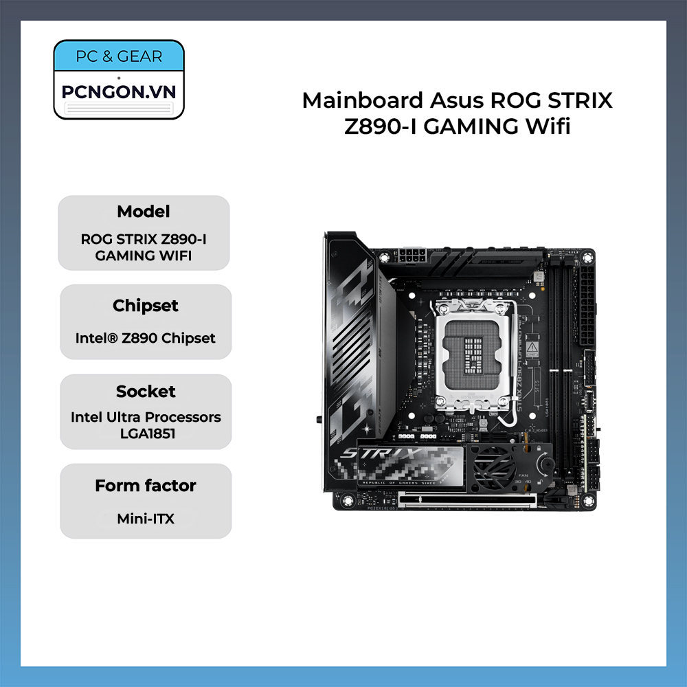 Mainboard Asus Rog Strix Z890-i Gaming Wifi