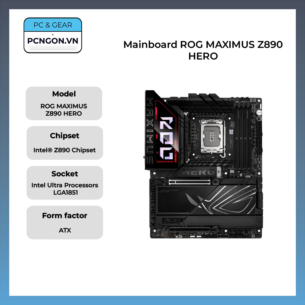 Mainboard Rog Maximus Z890 Hero